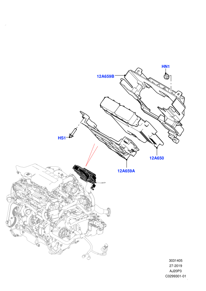 Engine Modules And Sensors (1.5L AJ20P3 Petrol High,1.5L AJ20P3 Petrol High PHEV,8 Speed Automatic Trans 8G30,Changsu (China))