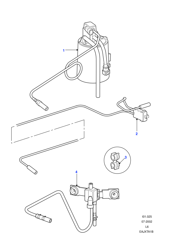 Evap Loss Control System (With Petrol Engines)