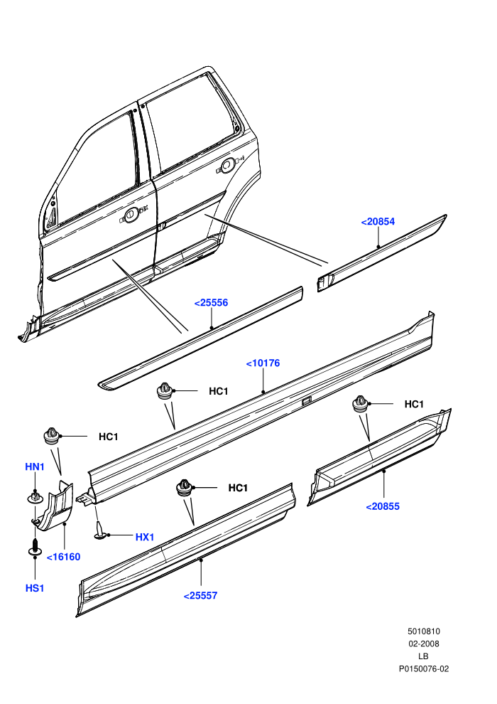 Body Mouldings