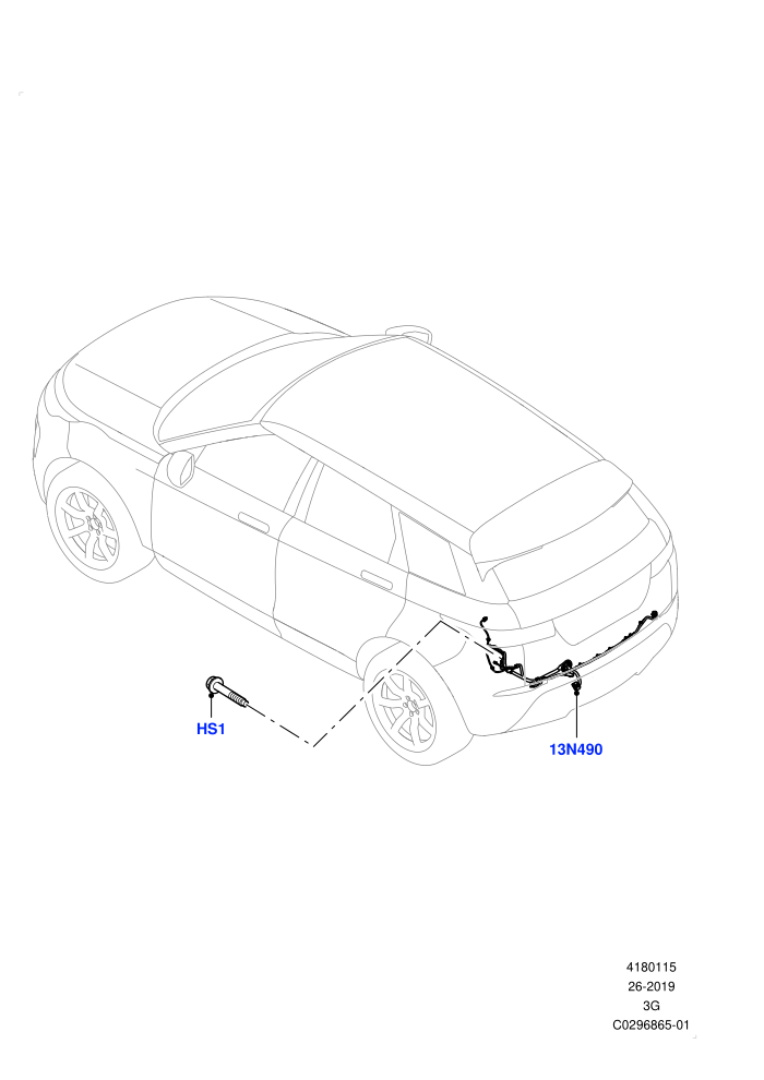 Electrical Wiring - Body And Rear (Changsu (China),Tow Hitch Elec Deployable Swan Neck,Tow Hitch Man Detachable Swan Neck,Tow Hitch Receiver 12 Pin Elec,Tow Hitch Receiver NAS)(Towing)