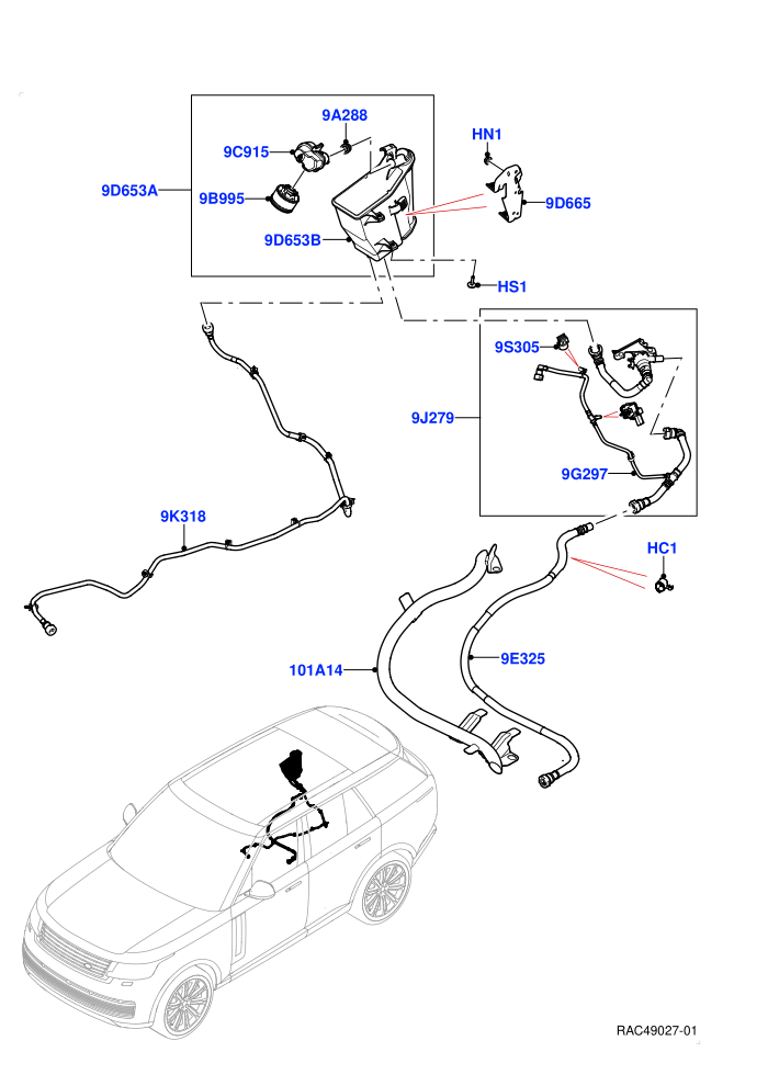 Carbon Canister (3.0L AJ20P6 Petrol PHEV)