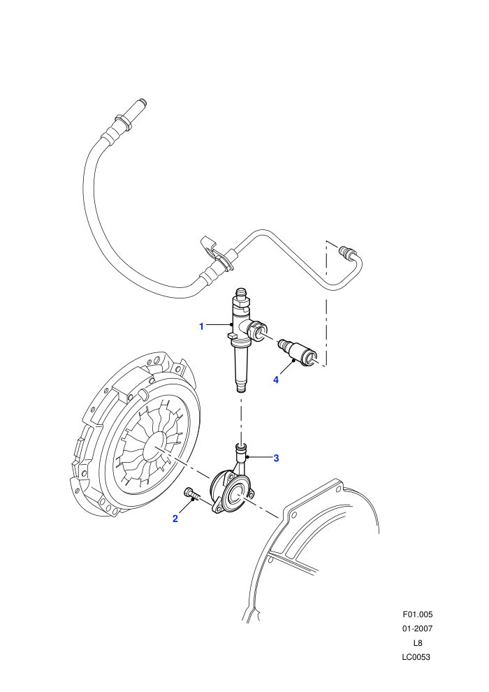 Clutch Release Mechanism ((V)FROM7A000001)