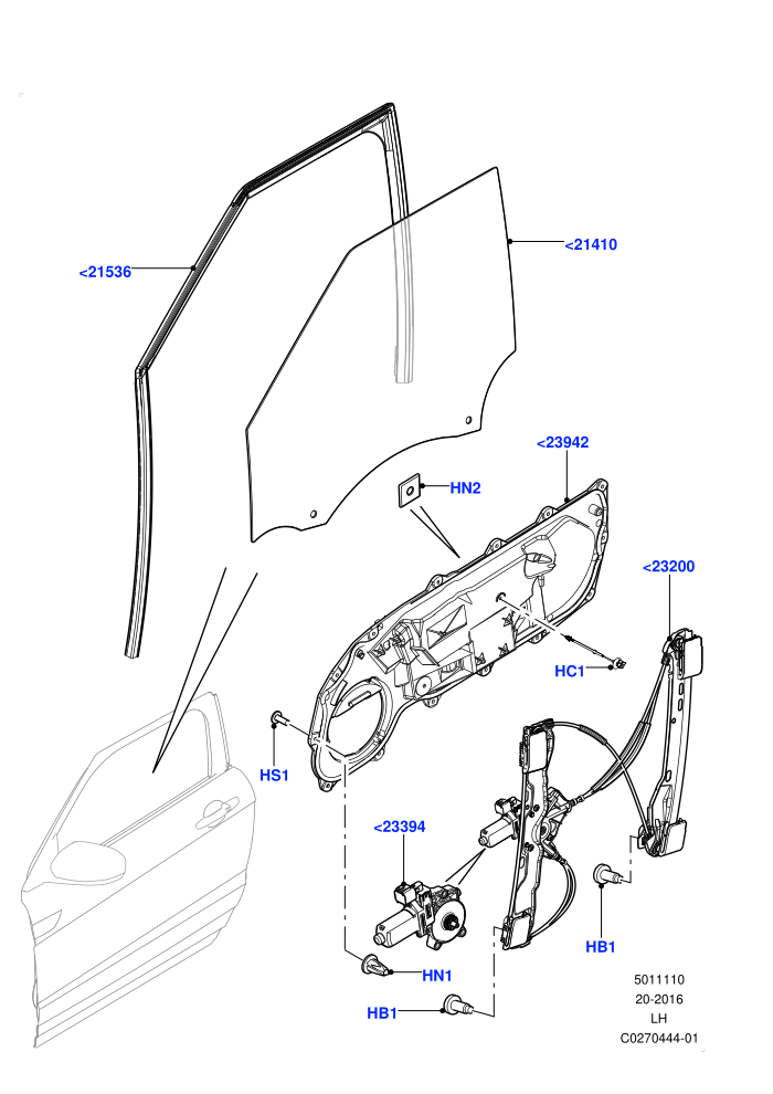 Front Door Glass & Window Controls (Changsu (China))((V)FROMEG000001)