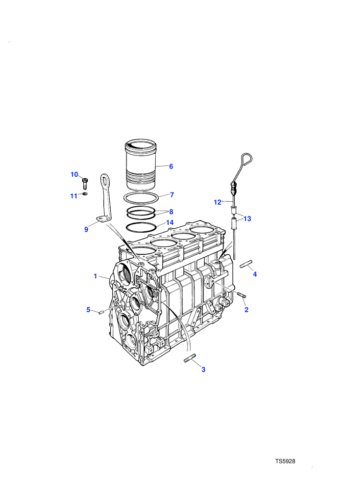 Cylinder Block (2.4L 4 Cyl VM Turbo Diesel)