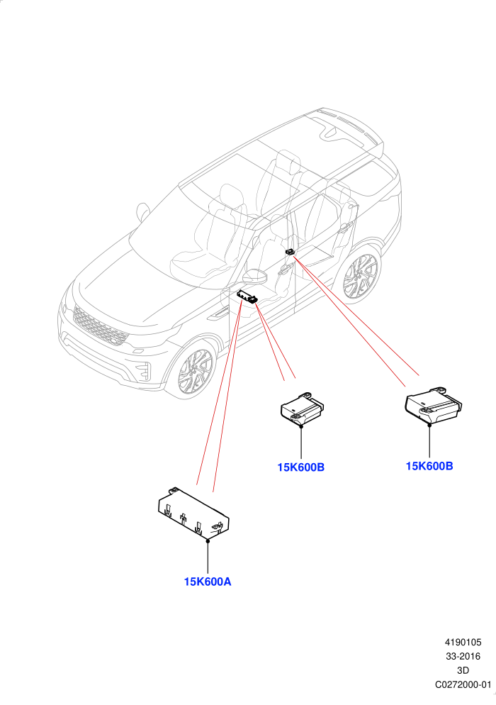 Vehicle Modules And Sensors (Seats,Solihull Plant Build)((V)FROMHA000001)