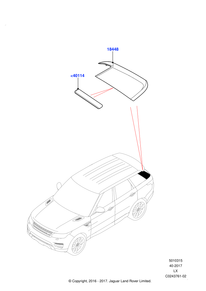 Luggage Compartment Door (Finisher)