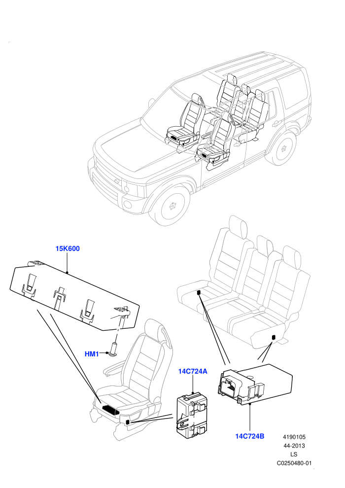 Vehicle Modules And Sensors (Seats)((V)FROMEA000001)