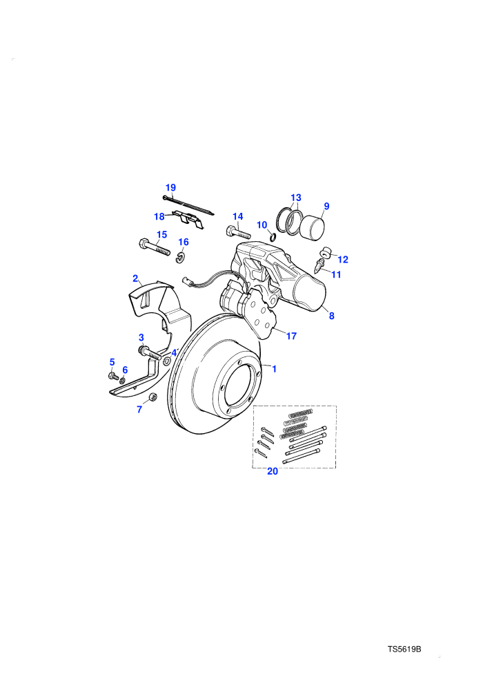 Front Disc Brakes-To (V) FA399972