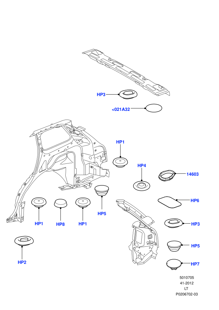 Plugs - Body (Rear)((V)FROMAA000001)