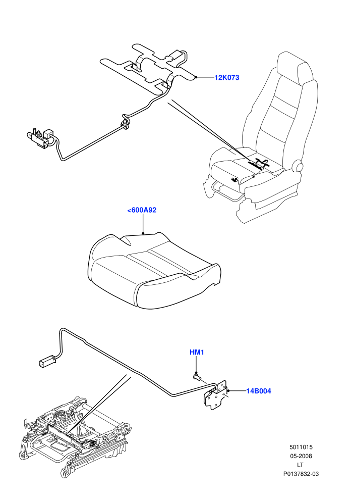 Front Seat Base (Sensors)((V)TO9A999999)