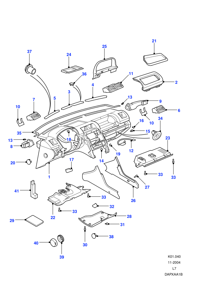 Facia Assembly