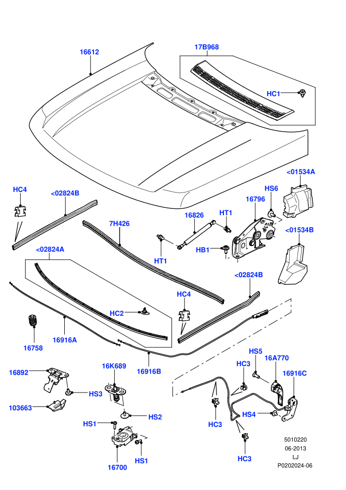 Hood And Related Parts ((V)FROMAA000001)