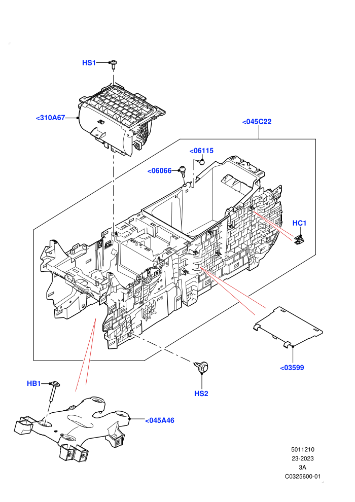 Console - Floor (Changsu (China))(Internal Components)((V)FROMPG169279)