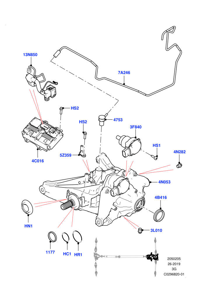 Rear Axle (All Wheel Drive,Changsu (China),Efficient Driveline)