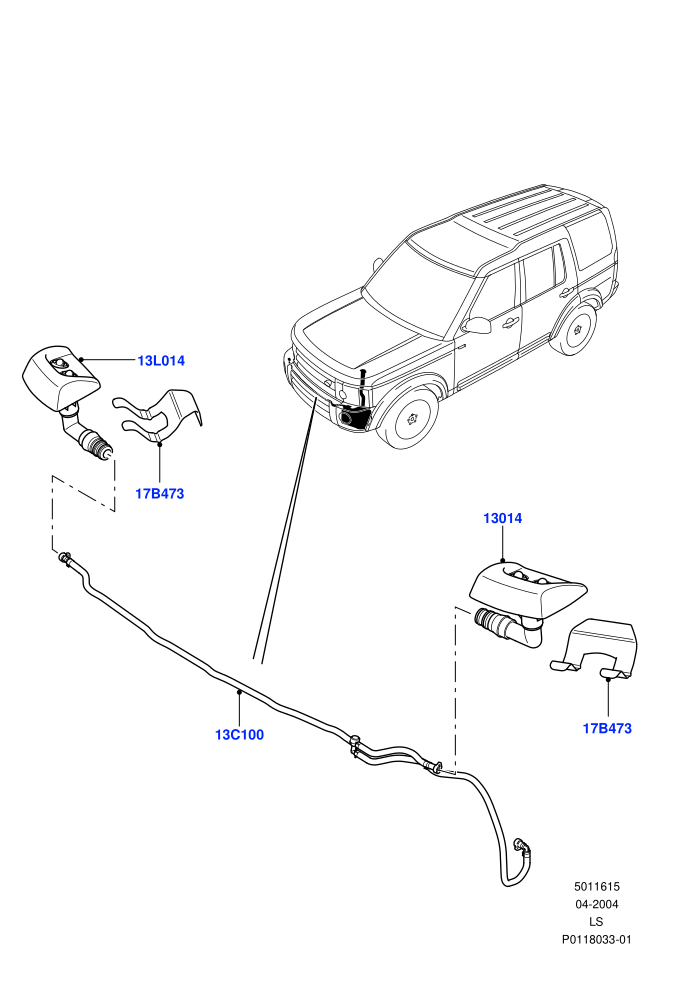 Headlamp Washer ((V)TO9A999999)