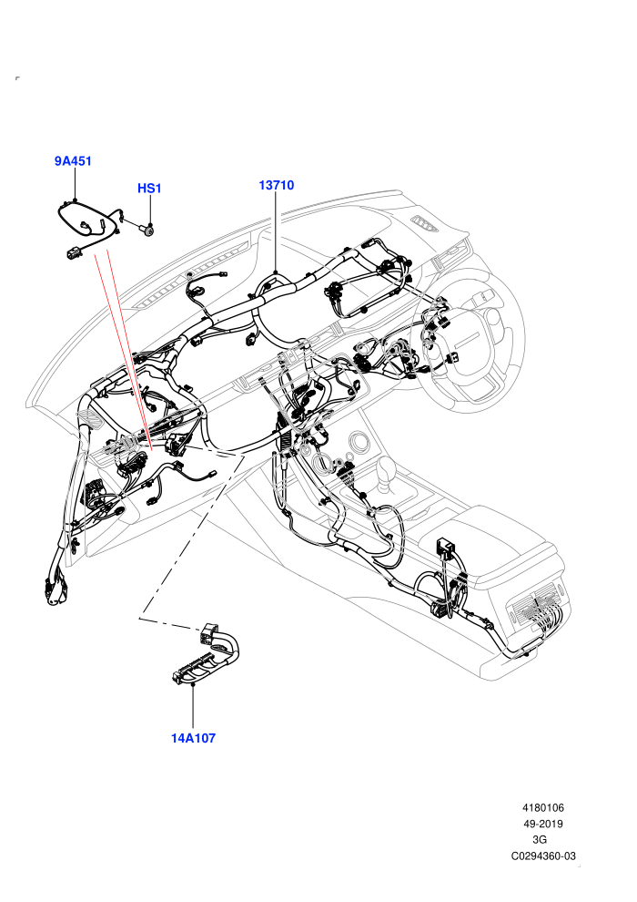 Facia Harness (Halewood (UK))