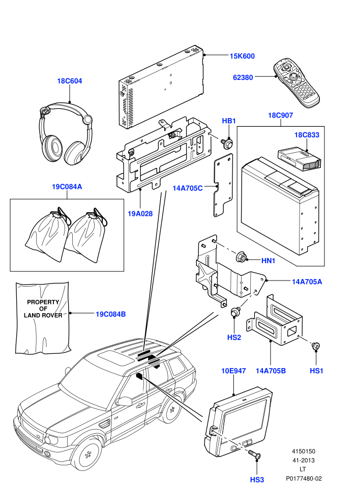 Family Entertainment System (Rear)((V)TO9A999999)