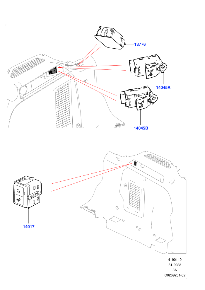 Switches (Itatiaia (Brazil))(Load Compartment)((V)FROMGT000001)