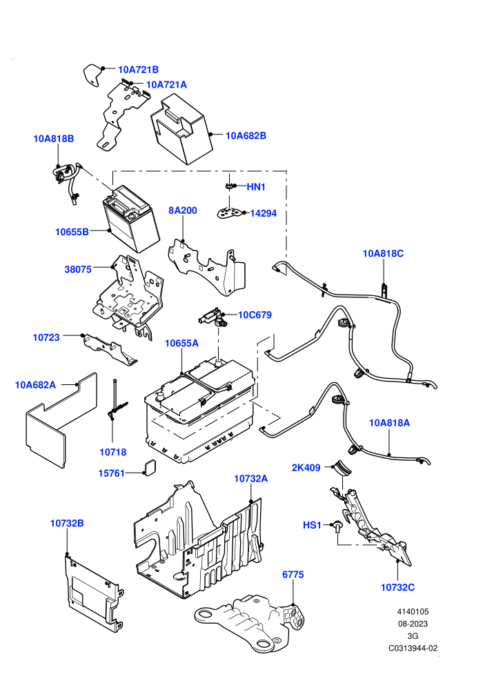 Battery And Mountings (Itatiaia (Brazil))