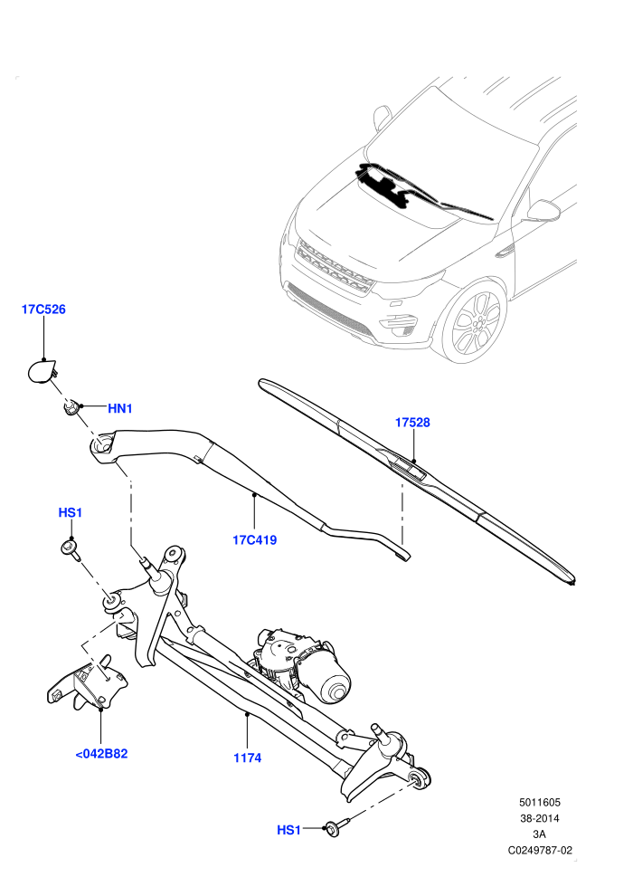 Windscreen Wiper (Halewood (UK))