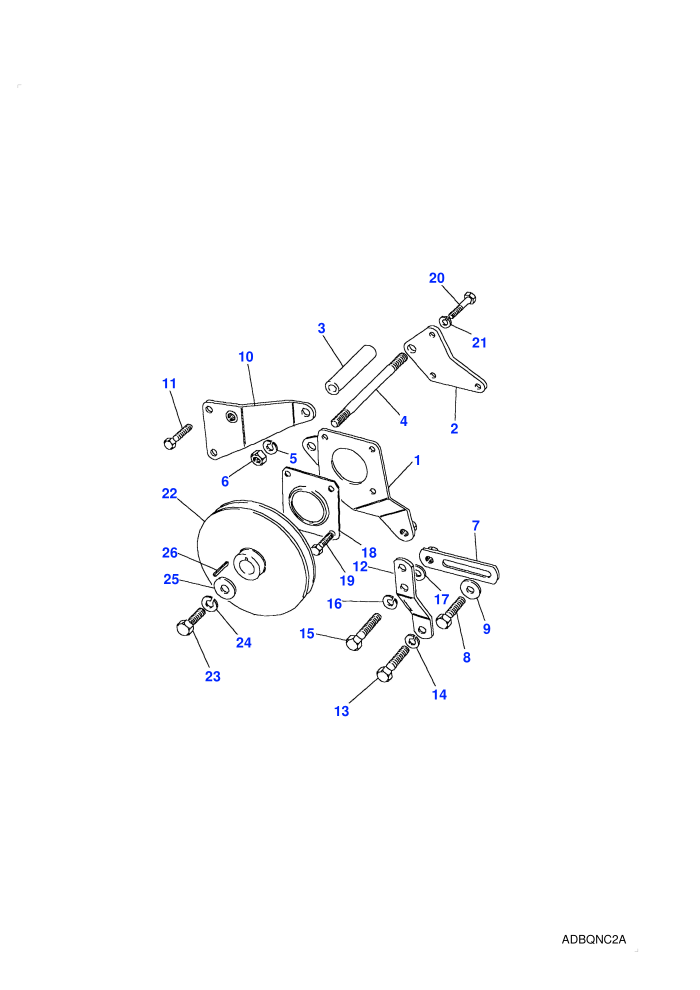 Power Steering Mountings (3.5L V8 Twin Carb L/R Petrol,Less Air Conditioning,With Power Steering)