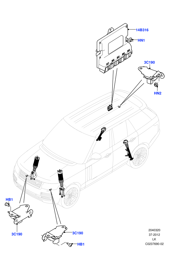 Electronic Damper Control (With Continuous Variable Damping)
