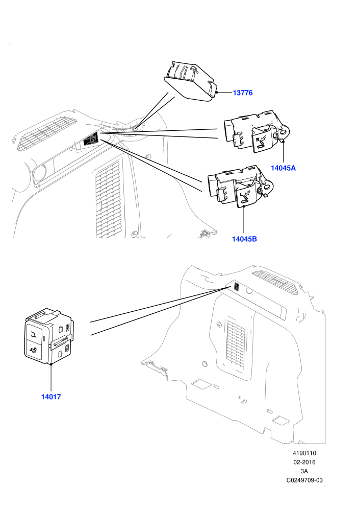 Switches (Halewood (UK))(Load Compartment)