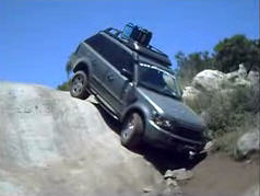 Range Rover Sport off road