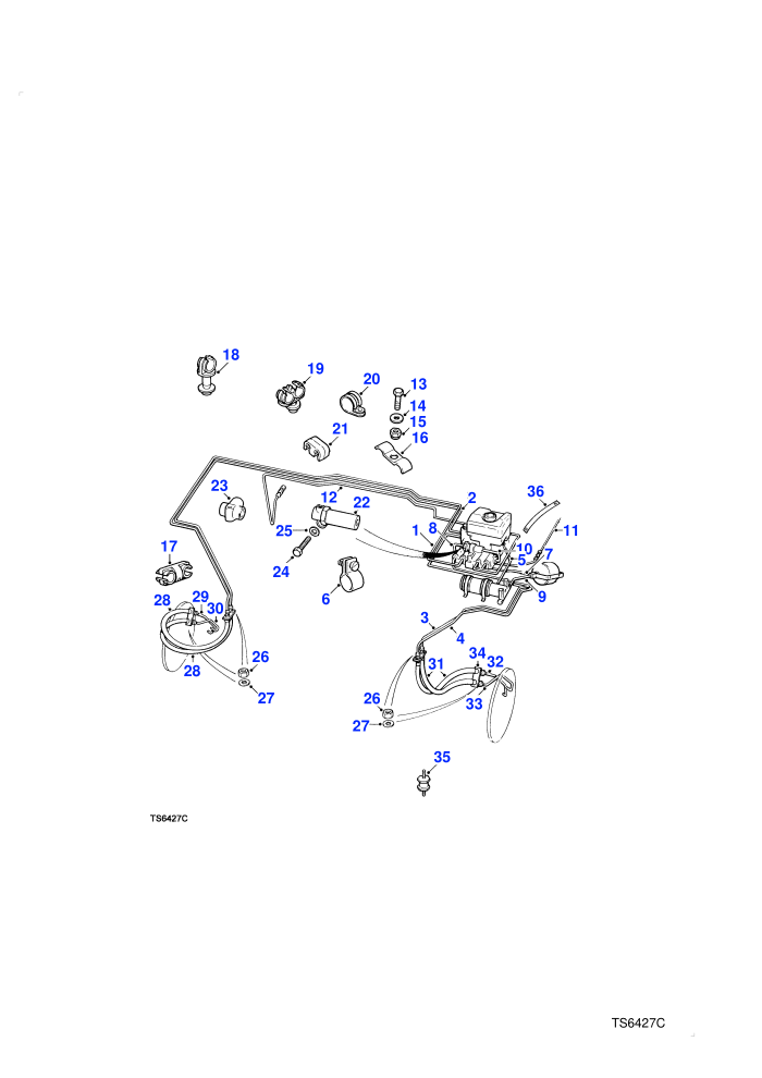 Front Brakes (4 Wheel Anti-Lock Braking System,LHD)