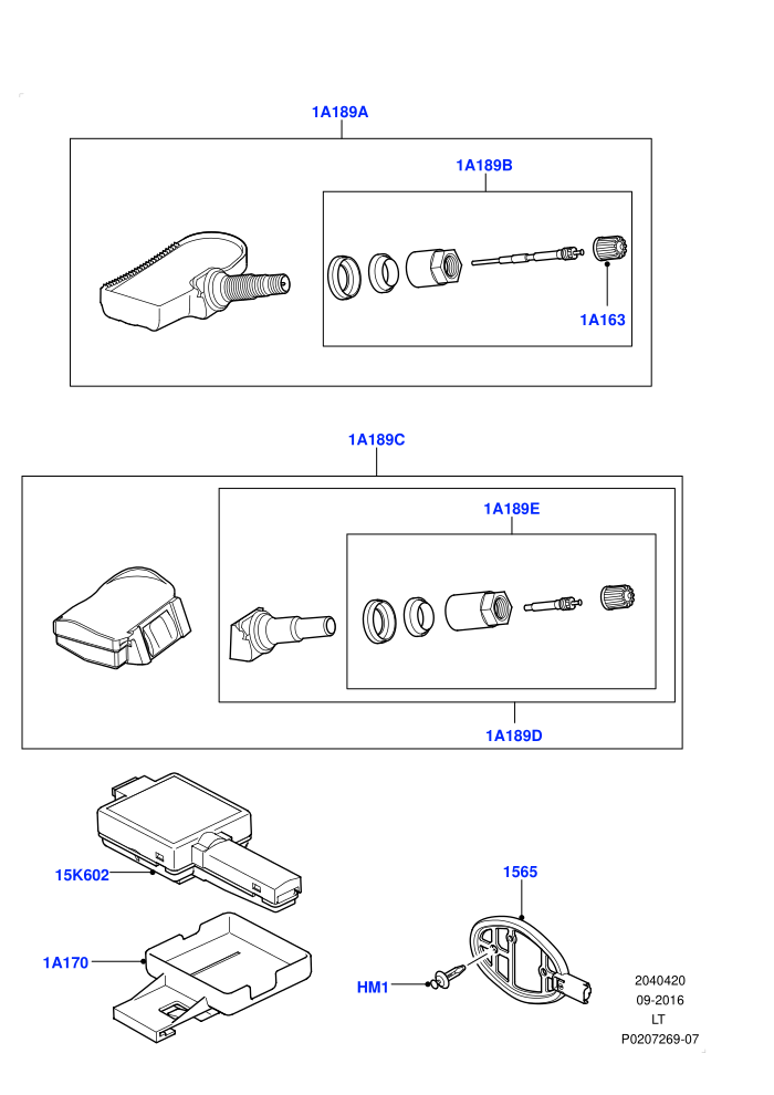 Tyre Pressure Monitor System ((V)FROMAA000001)