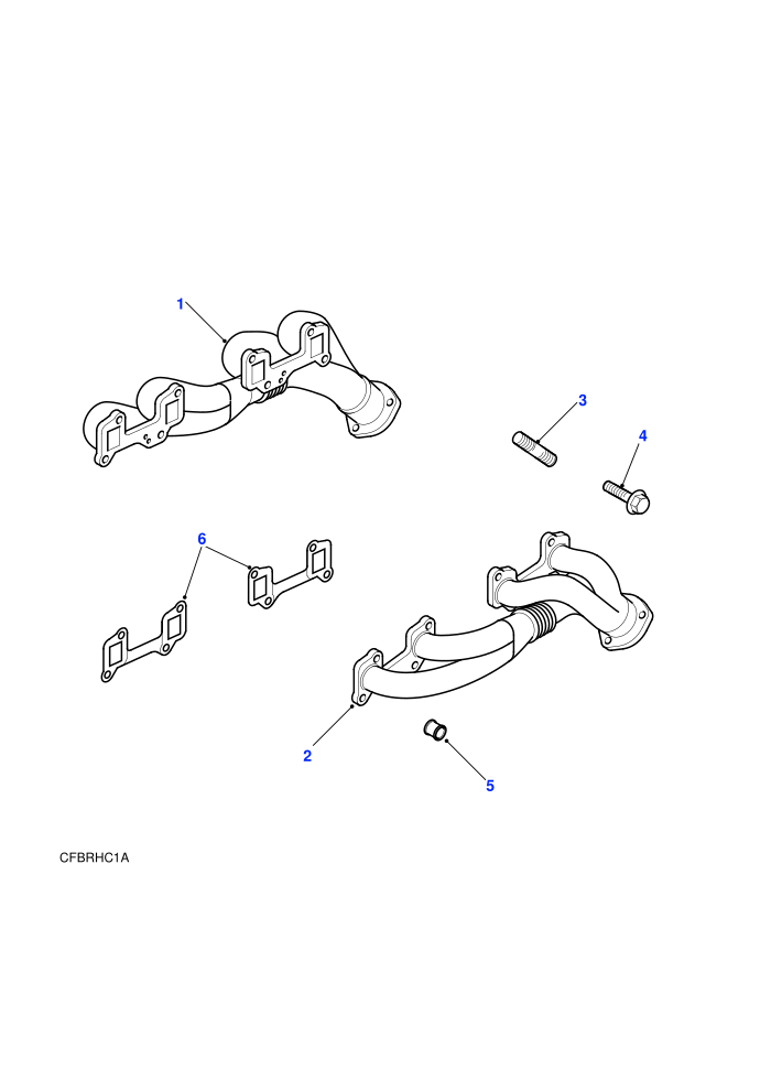 Exhaust Manifold (V8)