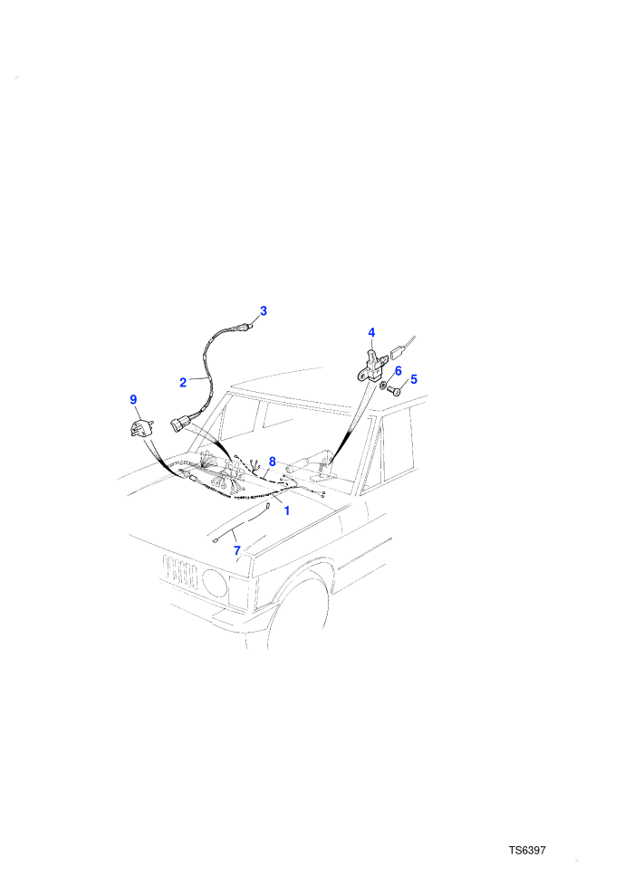 Harness-G/box & Handbrake Switch-To (V) CA274120 (2Dr) & (V) CA273922 (4Dr)