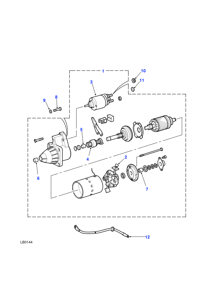 Starter Motor (V8)