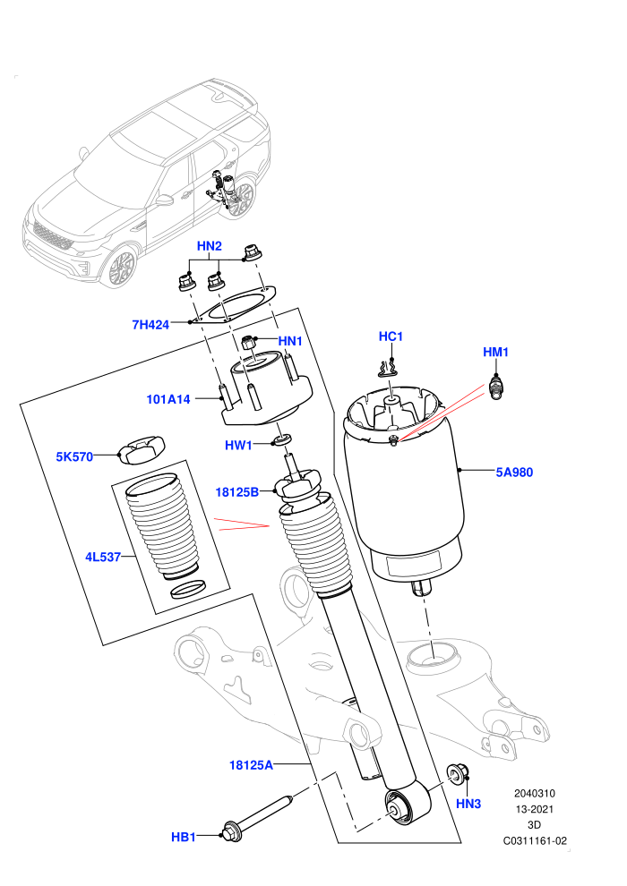 Rear Springs And Shock Absorbers (Nitra Plant Build)((V)FROMM2000001)