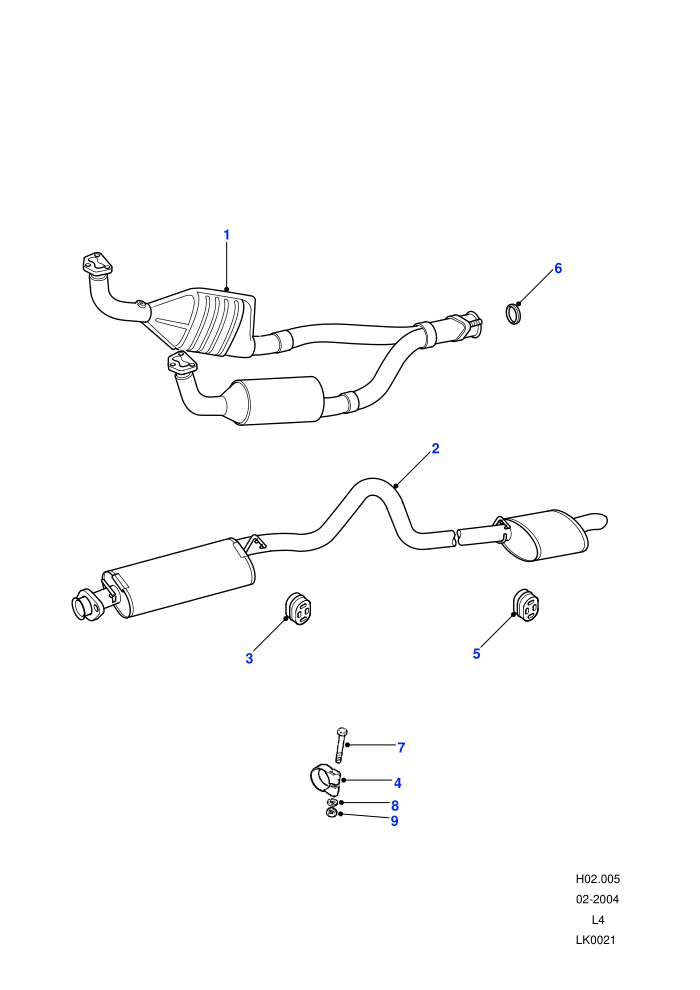 Carburetter Catalyst (3.5L V8 Twin Carb Petrol)