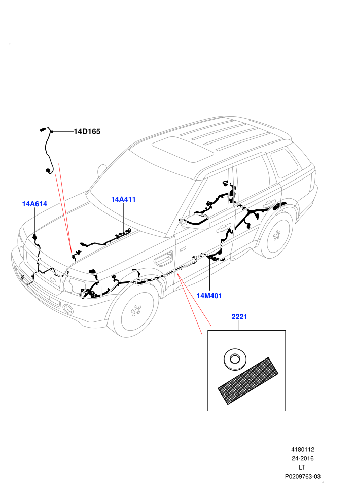Electrical Wiring - Chassis ((V)FROMAA000001)