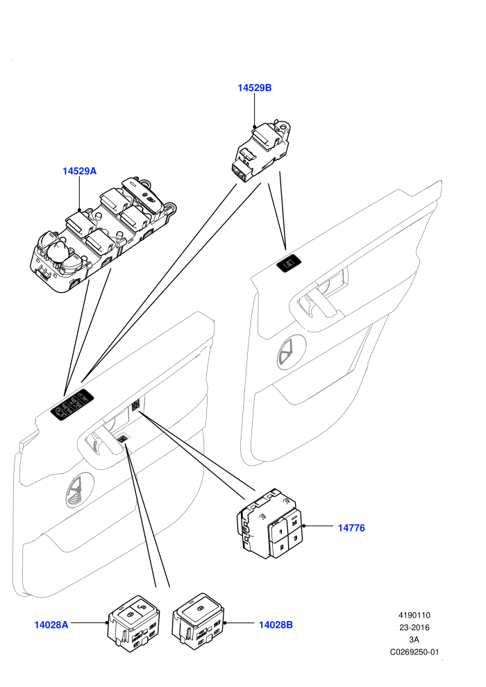 Switches (Itatiaia (Brazil))(Door)((V)TOKT999999 (V)FROMGT000001)