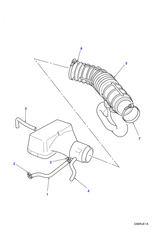 Plenum Hoses (4.0L V8 EFI Petrol,4.0L V8 Efi Petrol LC,4.6 Petrol EFI 8 Cylinder,4.6L V8 Efi Petrol LC)
