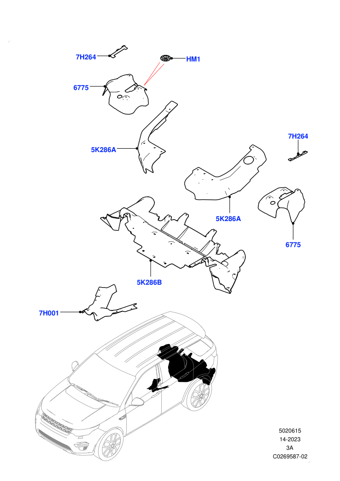 Splash And Heat Shields (Itatiaia (Brazil))(Body,Rear)((V)TOKT999999 (V)FROMGT000001)