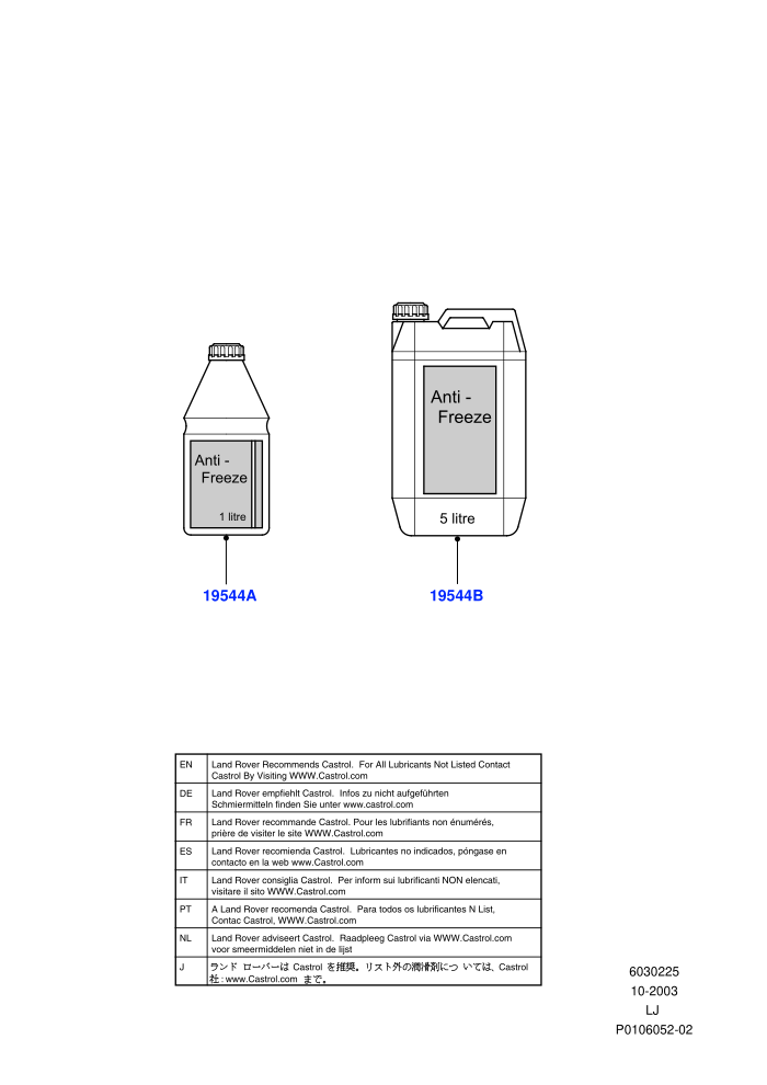 Anti - Freeze ((V)TO9A999999)
