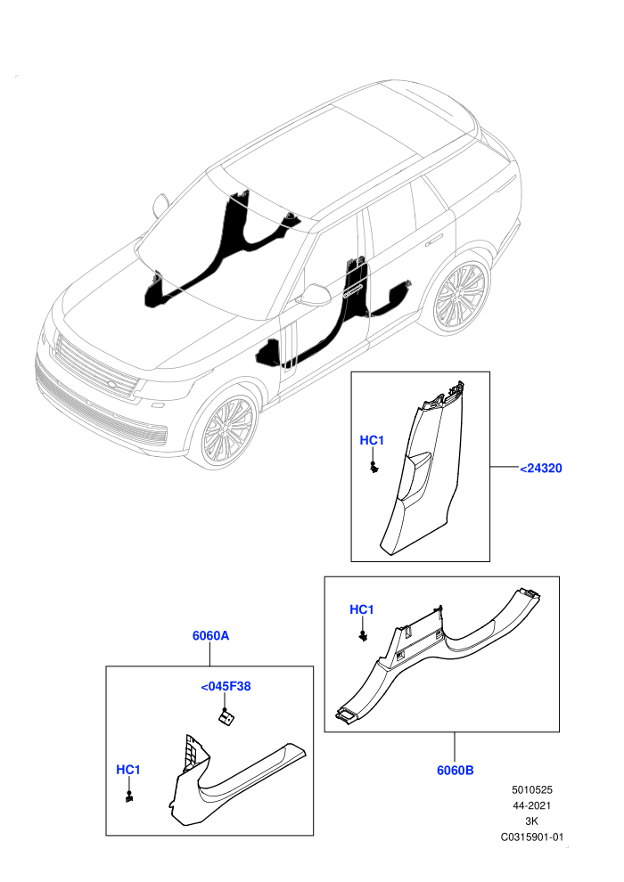 Side Trim (Sill)