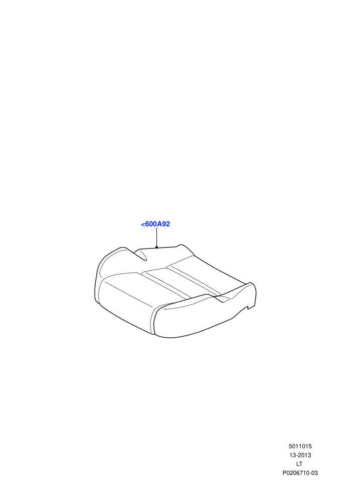 Front Seat Base (For North America Only,Sensors)((V)FROMAA000001)