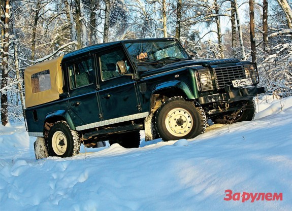 Defender 2007 - Land Rover Defender 110 Pickup: вожак