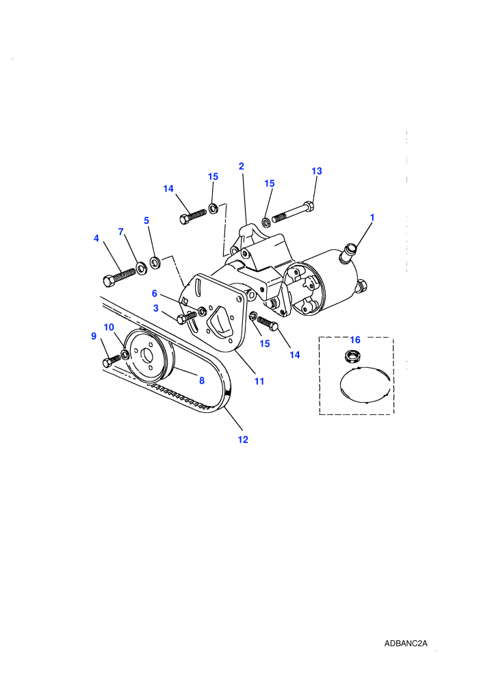 Power Steering Pump-Gemmer (2.25L 4 Cyl L/R Petrol)