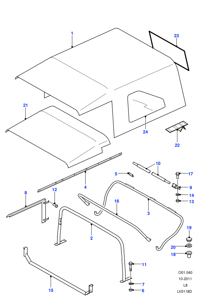 Hood And Related Parts