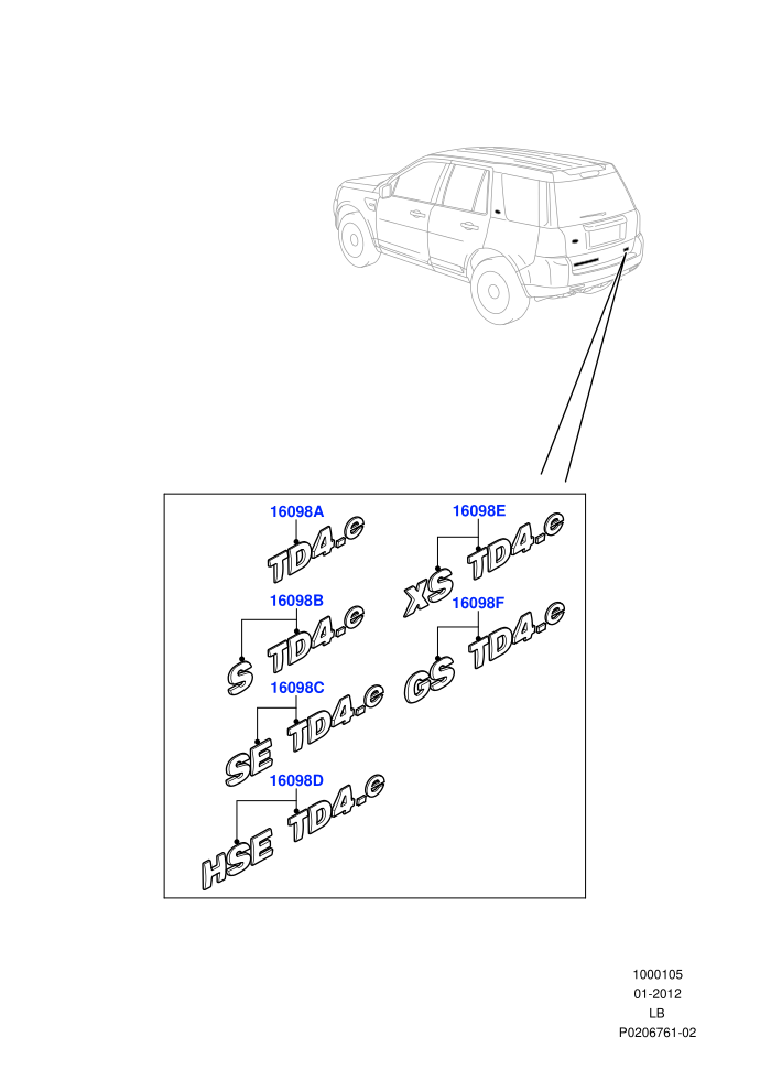 Name Plates (Starter - Stop/Start System)((V)TOAH999999 (V)FROMAH000001)