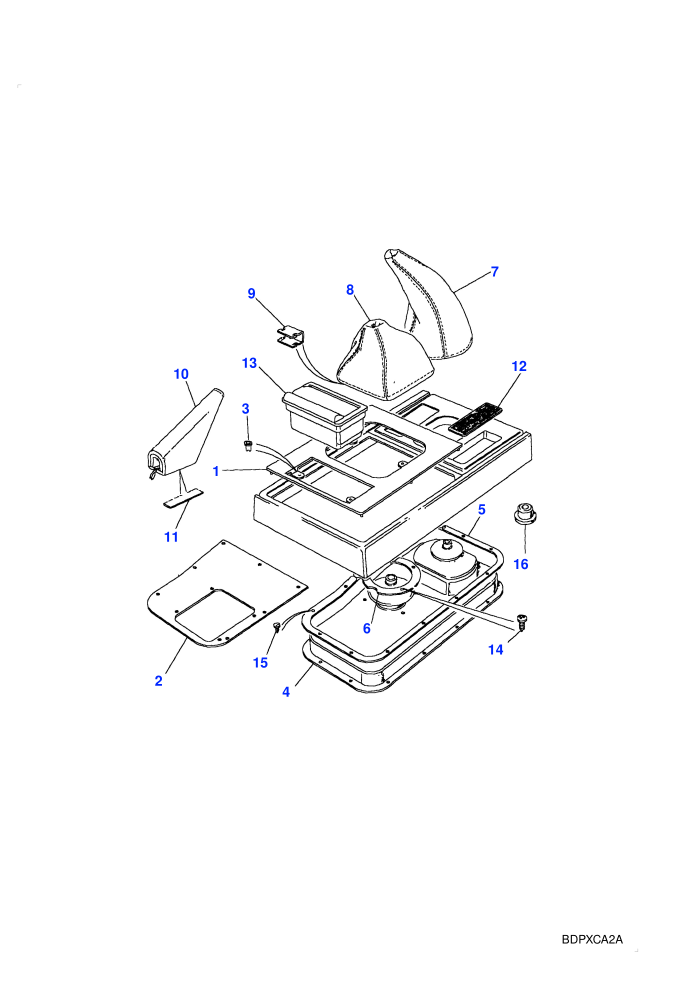 Centre Console Assembly