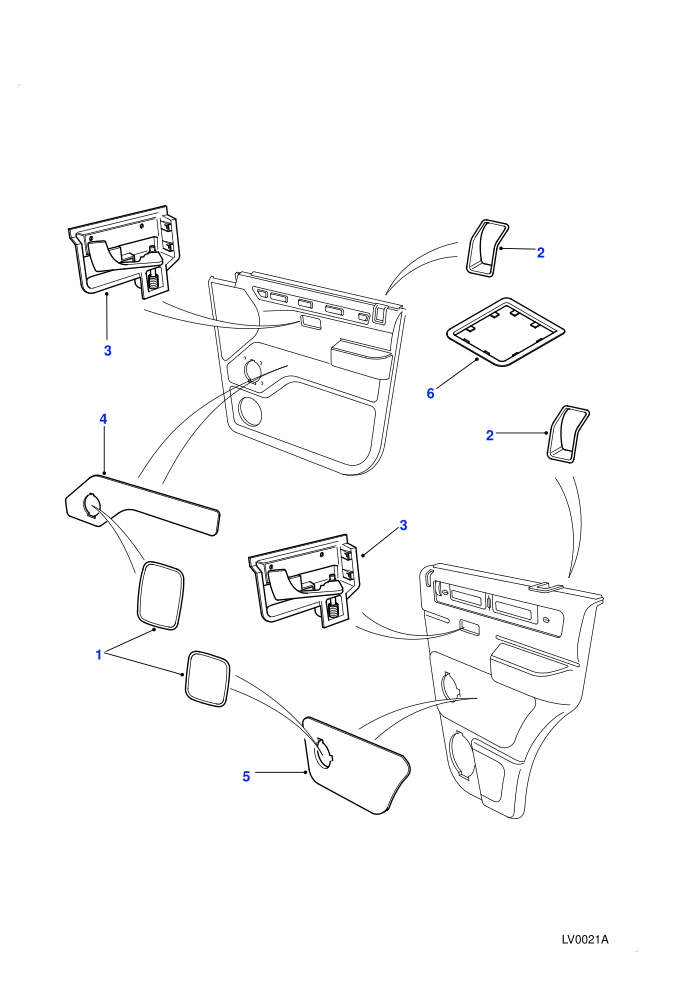 Door Casing Components (Autobiography,Holland & Holland)