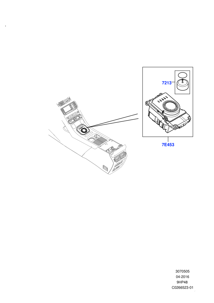 Gear Change-Automatic Transmission (9 Speed Auto AWD,Itatiaia (Brazil))(Floor Console)((V)FROMGT000001)