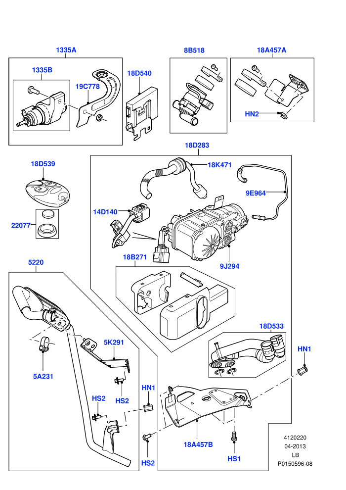 Auxiliary Fuel Fired Pre-Heater (Page A)